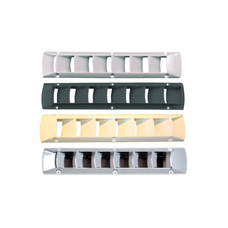 Attwood Louvered Vents|Off White|Black