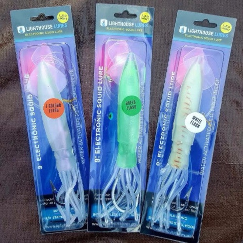 Lighthouse Lures 9 Electronic Squid
