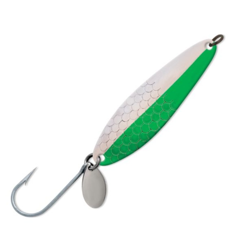 Luhr Jensen Coyote Spoon – Nickel Neon Green
