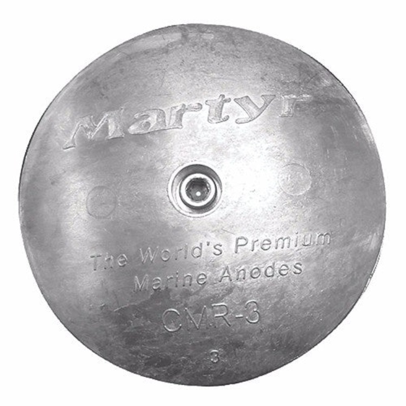 Martyr Rudder Zinc Anode|CMT R-1|CMT R-2|CMT R-3|CMT R-4|CMT R-5