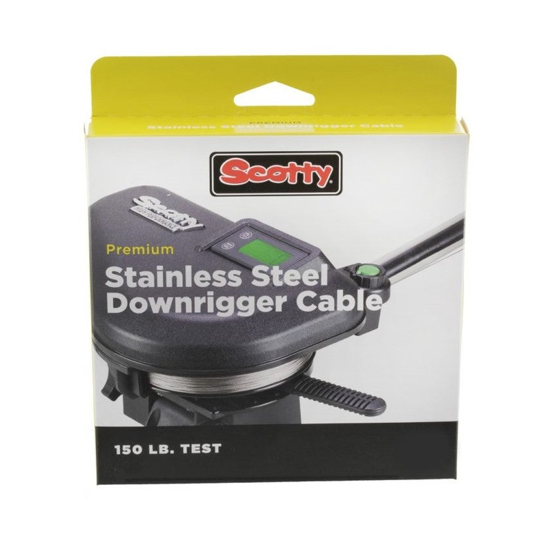 SCOTTY – Stainless Steel Downrigger Cable (150 lb test)