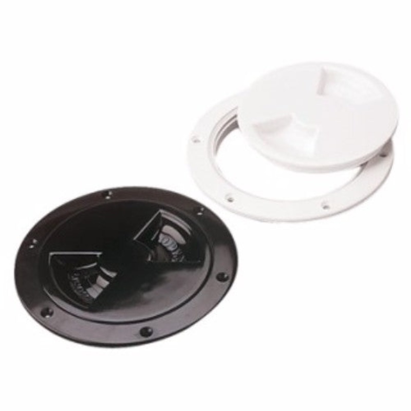 Seadog – Screw Out Deck Plate|Black|White|4 1/2″|5 1/2″|6 1/2″