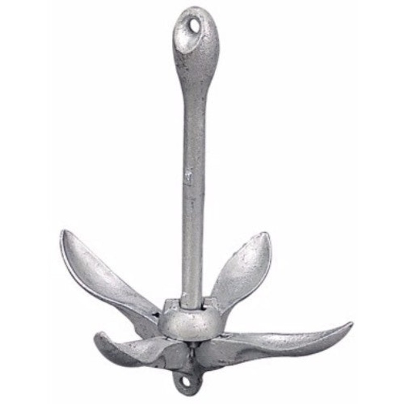 *Wesmar Folding Anchor|1.5lbs (0.7kg)|3lbs (1.5kg)|5lbs (2.5kg)|7lbs (3.2kg)|8.8lbs (4.0kg)