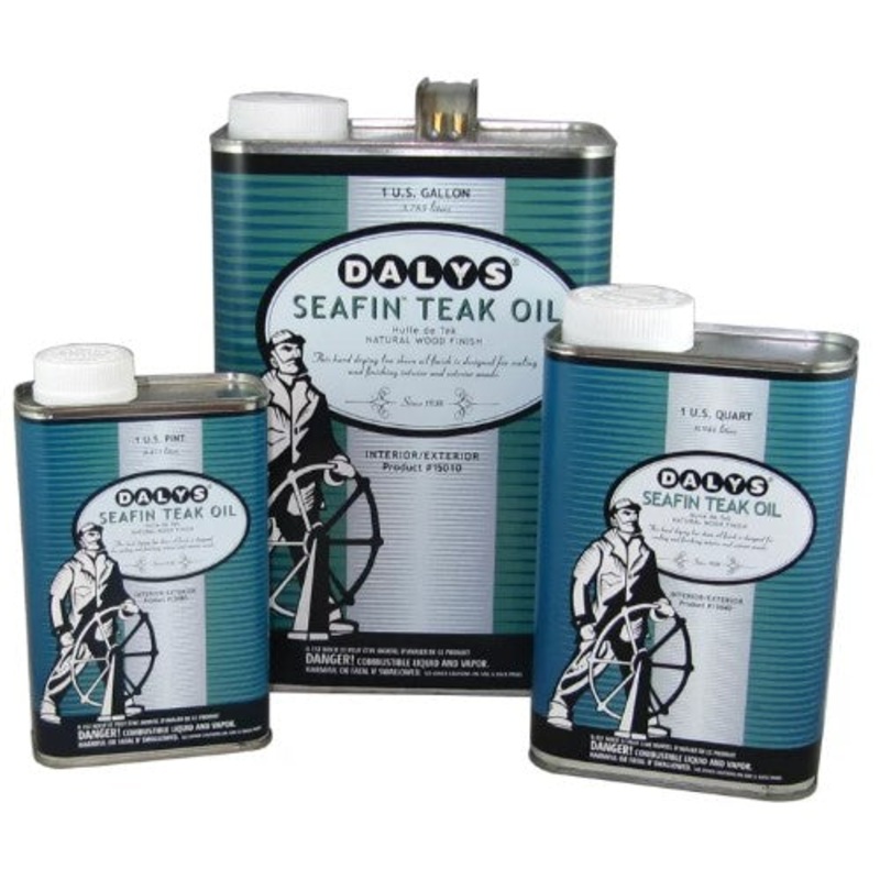 Daly’s Seafin Teak Oil|Pint|Gallon|Quart