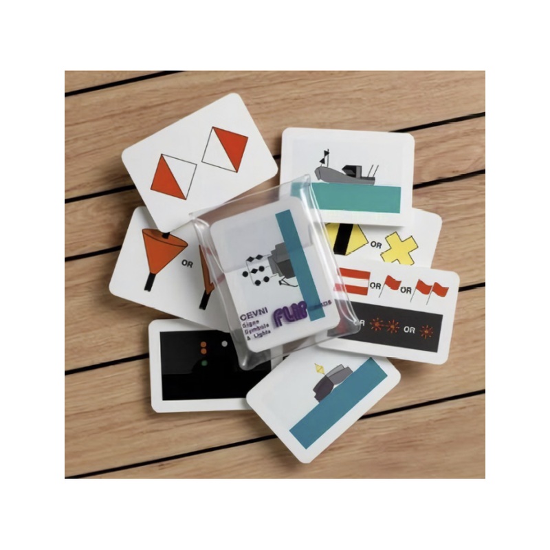 Flip Cards|Sound & Light Signals|Code Flags|Rule of The Road|Iala Buoyage System Cards (Region B)|Lights & Shapes