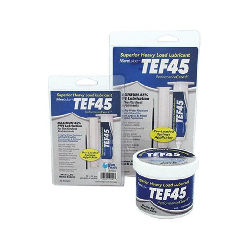 Forespar Marelube Tef 45|30cc Syringe System (501-FSP770066)|4oz Jar (501-FSP770067)|16oz Jar (501-FSP770068)|6cc Syringe System (501-FSP770065)