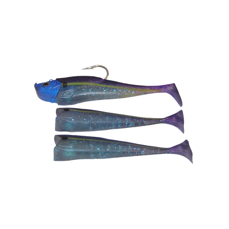 Lighthouse Lures 14oz MegaBite Swimtail Jig – Purple Crush