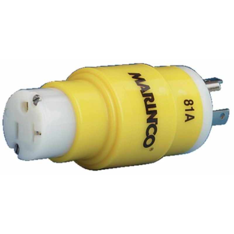 Marinco – 1 Piece Adapter 15A to 20A
