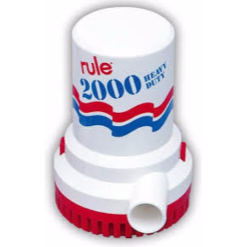Rule 2000gph Bilge Pumps|12V|24V|32V