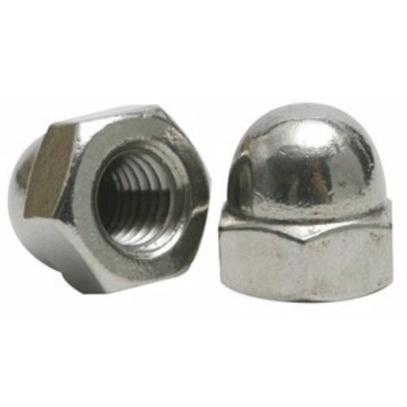 Stainless Steel Acorn Nuts|8/32|6/32|10/24|10/32|12/24|1/2|1/4|3/8|5/16|7/16