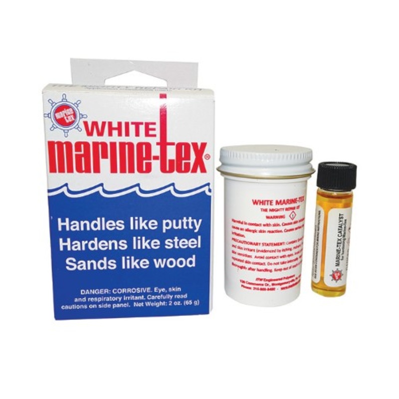 Travaco Marine-Tex Kit|14.6oz|2oz|White|Grey