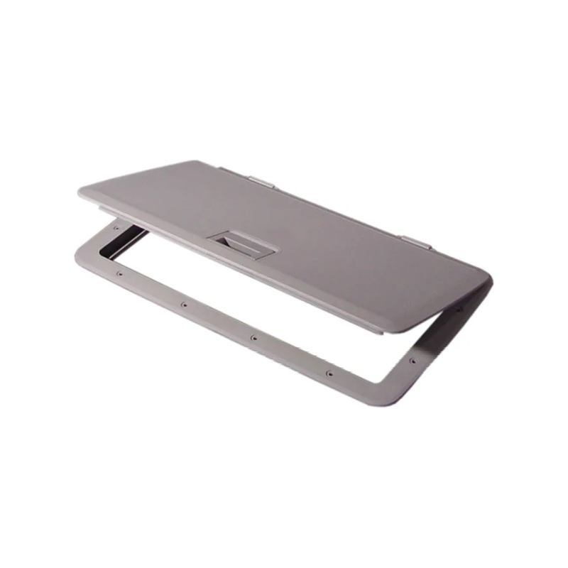 Tempress Access Hatch with Slam Latch – White