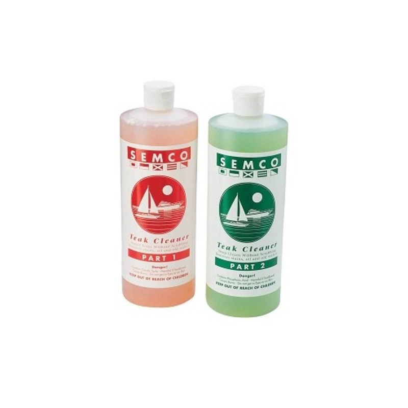 Semco Teak 2 Part Cleaner|Gallons|Quarts