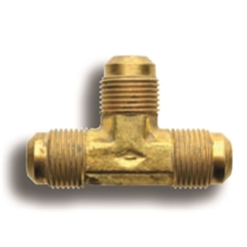 Bennett Tee Brass with Nut & Ferrule