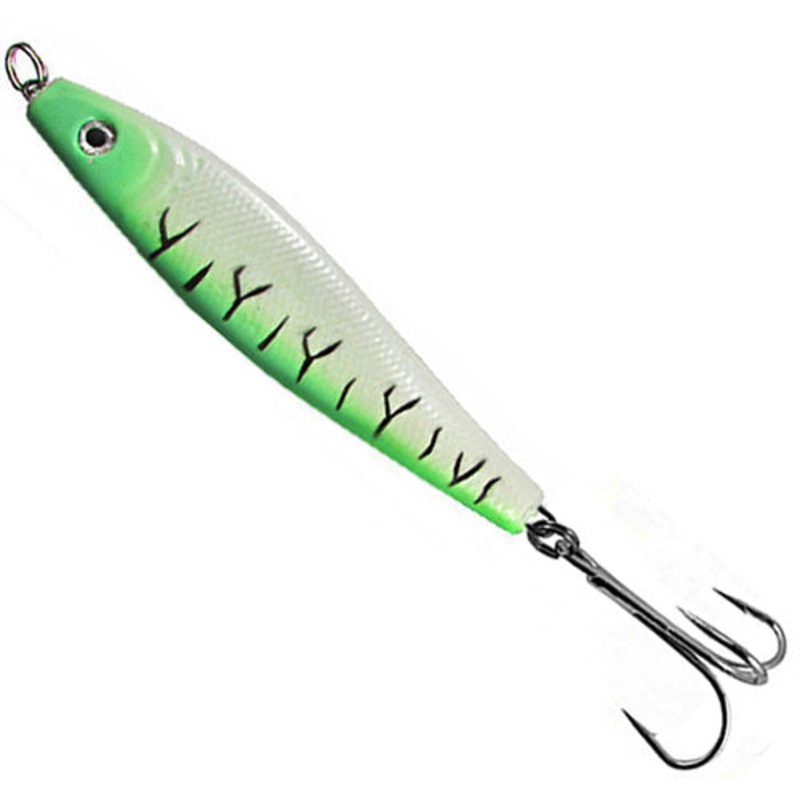 Lighthouse Lure Deep Drop Jig Green Tiger Glow