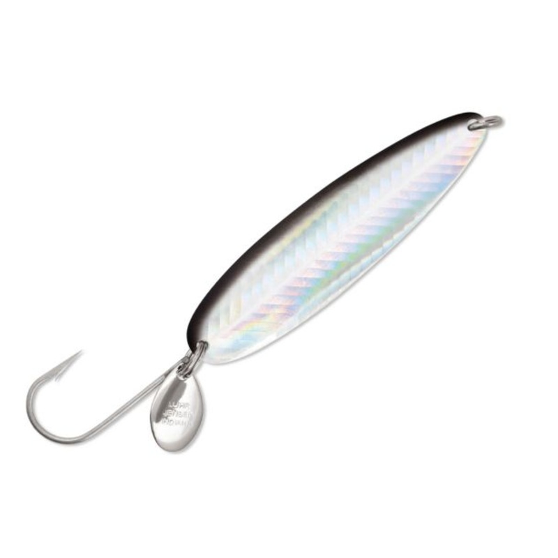 Luhr Jensen Coyote Spoon – Black Reflex Glow Back