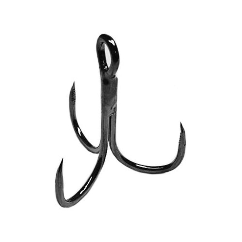 Maruto Trinity Treble Hook UV Blue