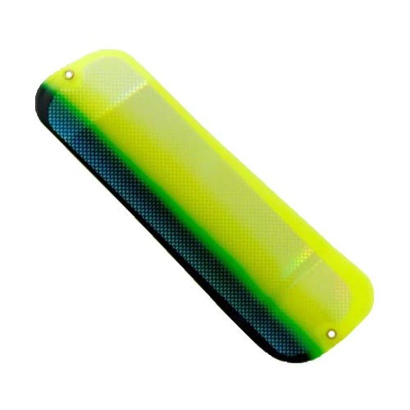 Oki Big Shooter Herring Aid Chartreuse Glow Flasher