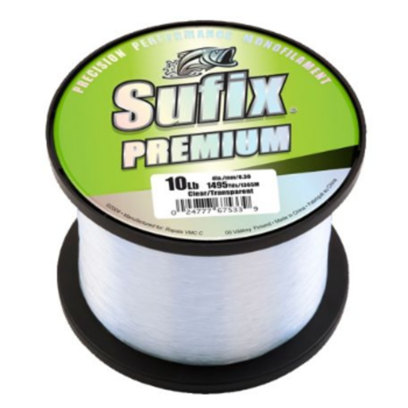 Sufix Premium Bulk Clear 1/4|20LBS x 670YDS|17LBS x 700YDS|15LBS x 840YDS