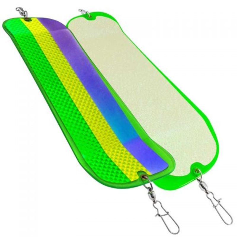 Gibbs Highliner #1 – A Guide Series – Lemon Lime Green Blade Flasher