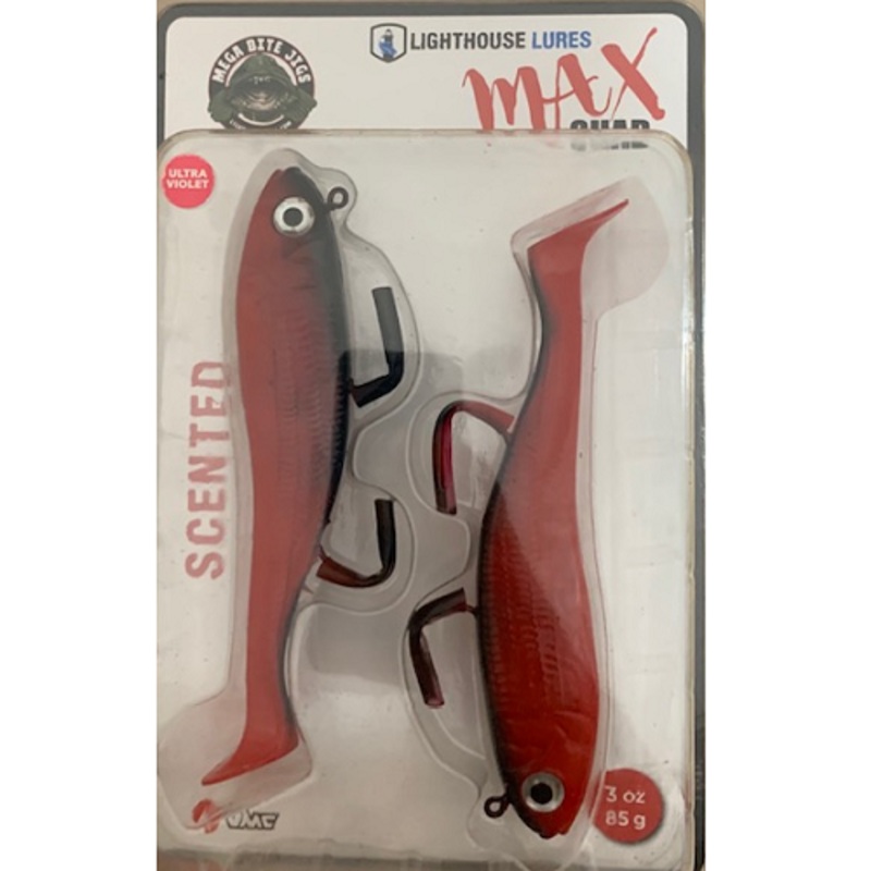 Lighthouse Max Shad 3oz Swimtail – Georgia Brown
