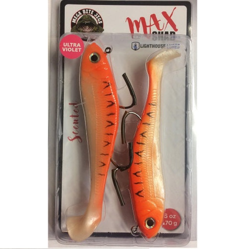 Lighthouse Max Shad 6oz Swimtail – Garfield