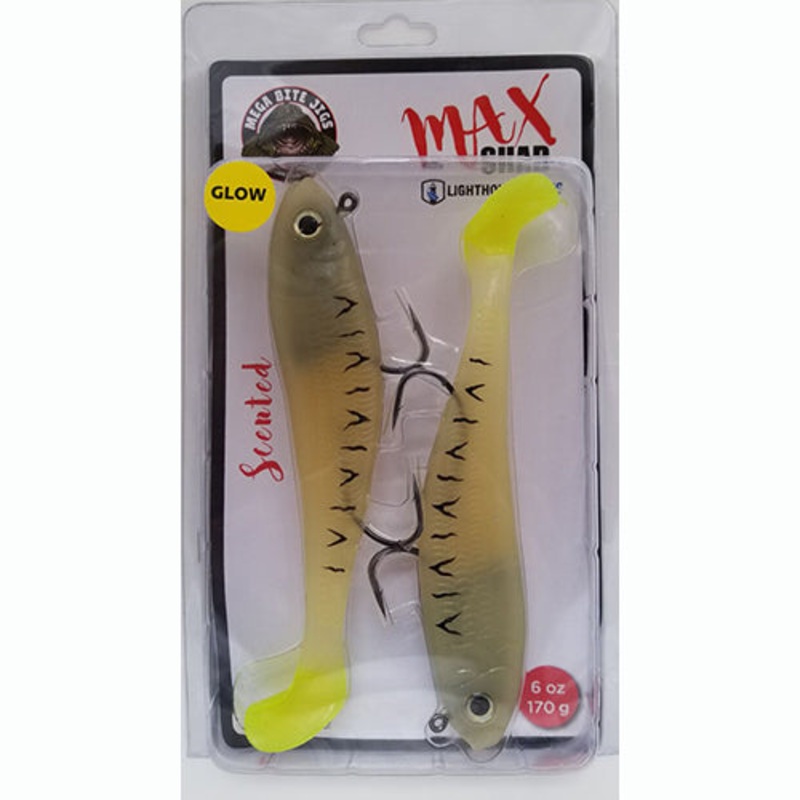 Lighthouse Max Shad 6oz Swimtail – Glocaine