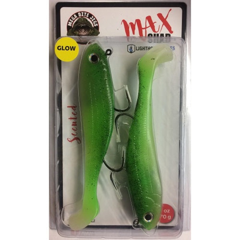 Lighthouse Max Shad 6oz Swimtail – Pickleback