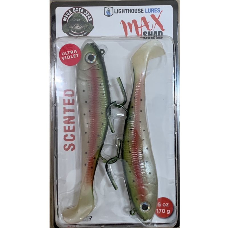 Lighthouse Max Shad 6oz Swimtail – Trout