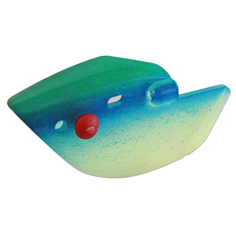 Oki Anchovy Classic 251 Glow Blue Green Mist Teaser Head – Bulk (1235)