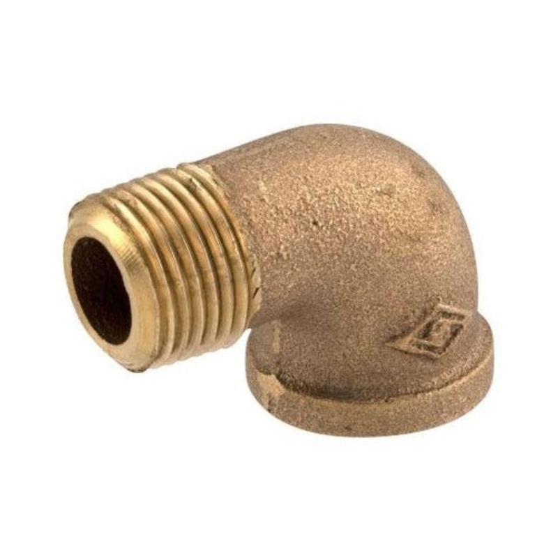 Brass 90 Degree Street Elbow|1 1/2″|1 1/4″|1″|1/2″|1/4″|1/8″|2″|3/4″|3/8″