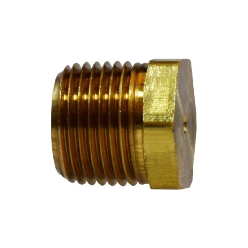 Brass Pipe Plugs|1 1/2″|1 1/4″|1″|1/2″|1/4″|1/8″|2″|3/4″|3/8″