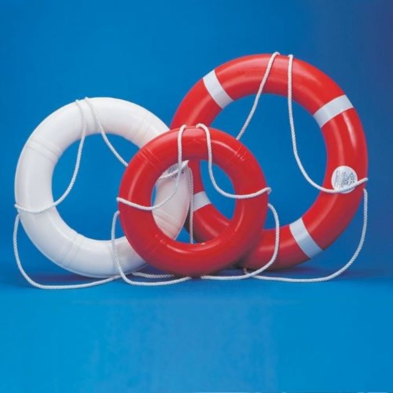 Dock Edge Life Ring|LR24W – White|LR24 – Orange|LR30 – Orange