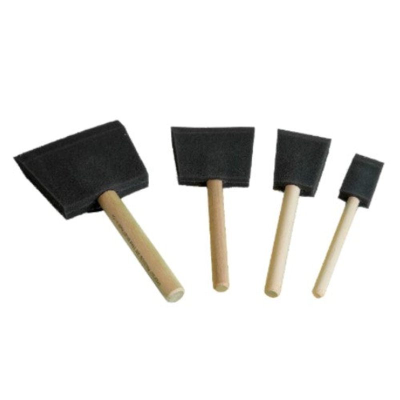 High Density Foam Brush|4″|1″|2″|3″