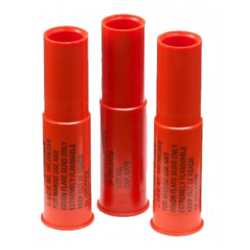 Orion Marine Aerial Flares  12 Gauge Twin Star Shells  USCG Approved Distress Signals