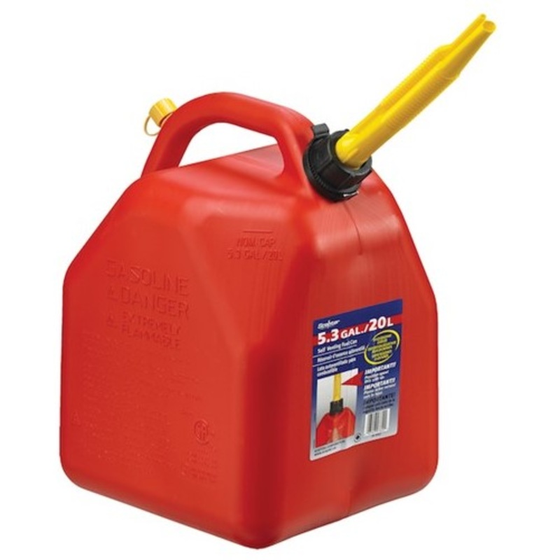 Scepter Jerry Cans – Gas|1.25 gal (5L)|2.5 gal (10L)|6.6 gal (25L)
