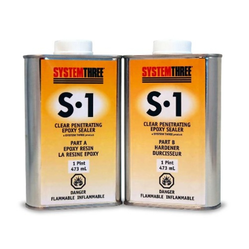 System Three S-1 Epoxy Sealer|Gallon|Quart