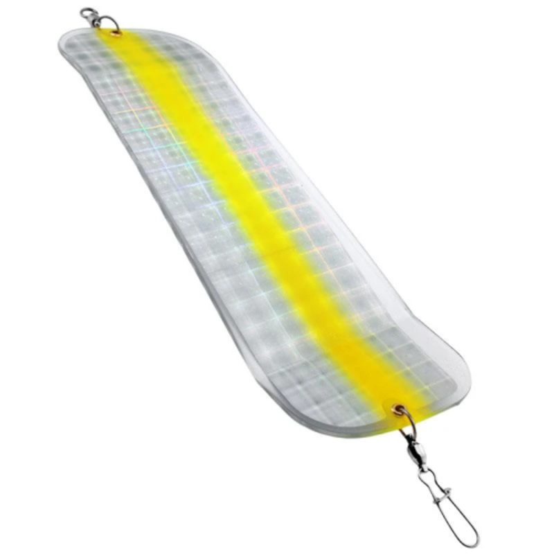 Gibbs Highliner #3 8 Flasher – UV Chartreuse Stripe