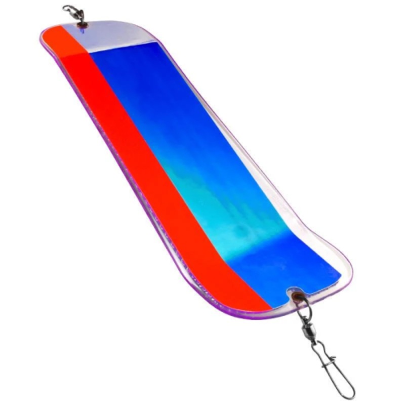 Gibbs Highliner #3 8 Flasher – UV Moonjelly Red Stripe