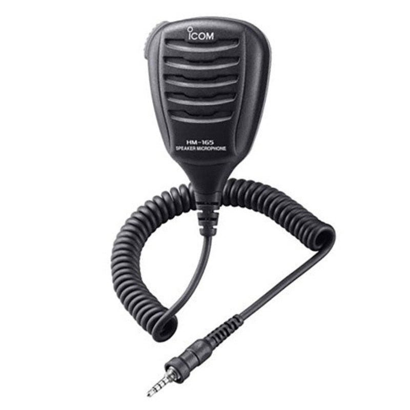 Icom HM165 IPX7 Waterproof Speaker Microphone