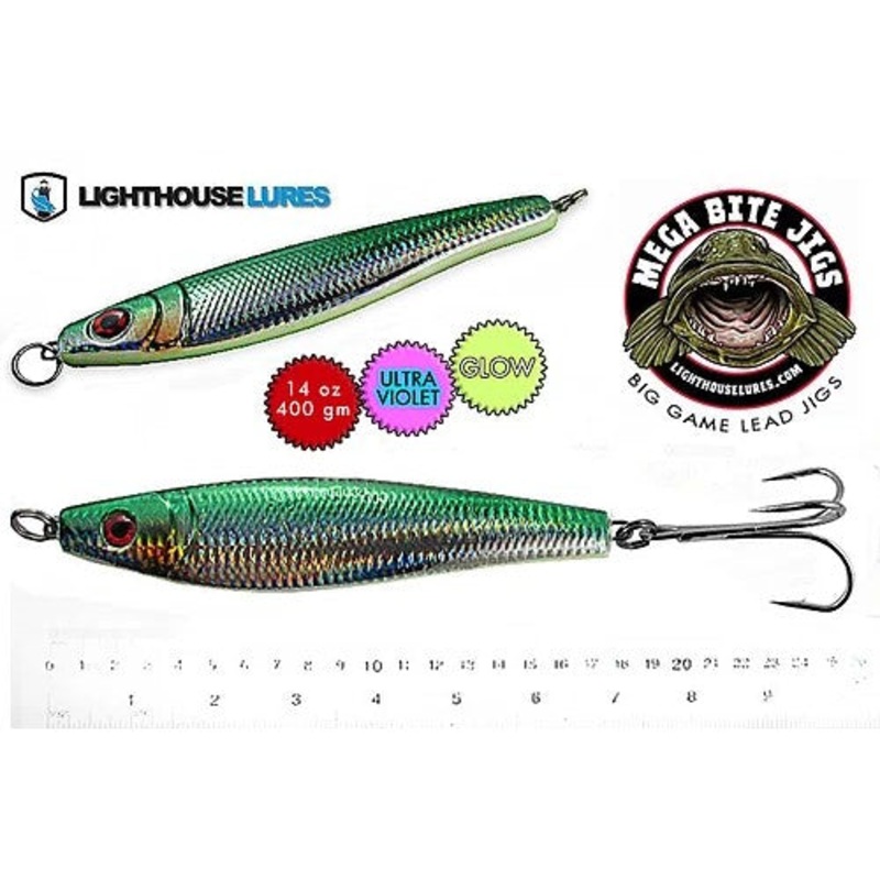 Lighthouse Lure Deep Drop Jig Green Herring
