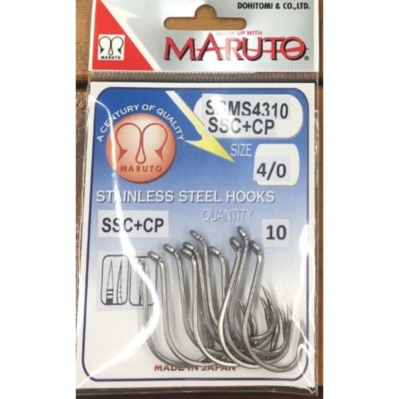 Maruto Stainless Steel Octopus Beak Hooks