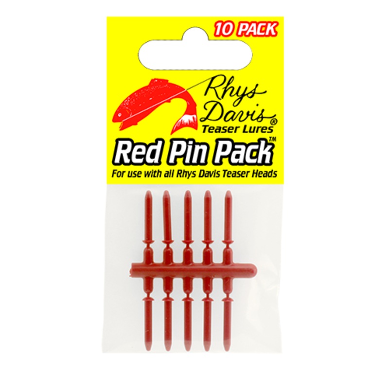 Rhys Davis Teaser Red Pin 10 Pack