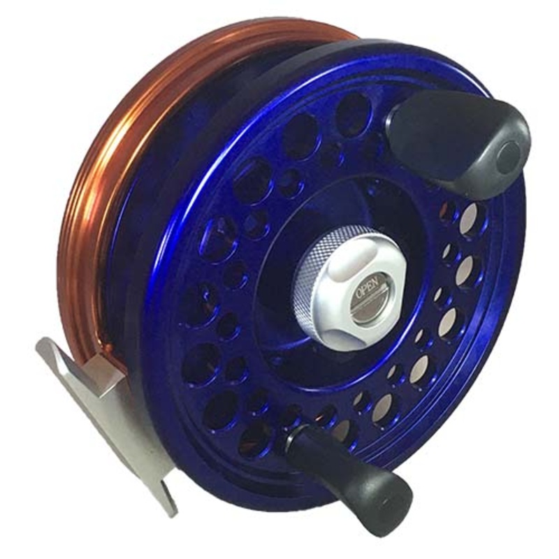 Trophy XL QR Mooching Reel – Staff Custom – Pacific Sunrise