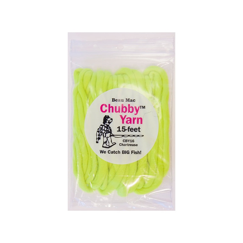 Beau Mac Chubby Yarn 15′ – Chartreuse