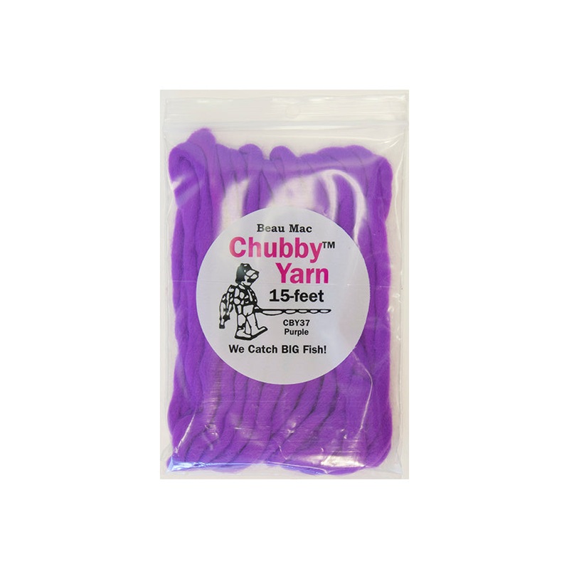 Beau Mac Chubby Yarn 15′ – Purple