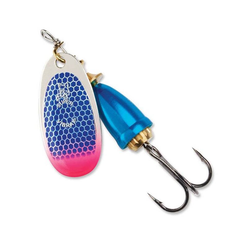Blue Fox Vibrax Mid Depth – Blue Scale Pink Tip UV