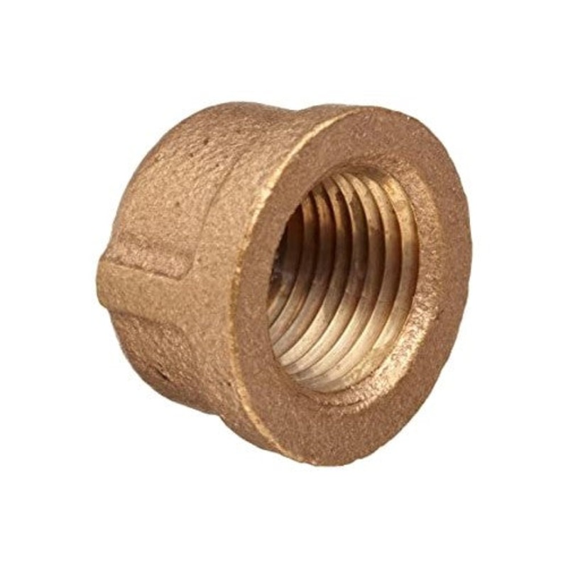 Brass Pipe Cap|1/8″|1/4″|3/8″|1/2″|3/4″|1″|1 1/4″|1 1/2″|2″