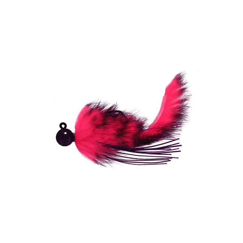 Hawken Aerojig – 1/2 oz Black & Cerise #7