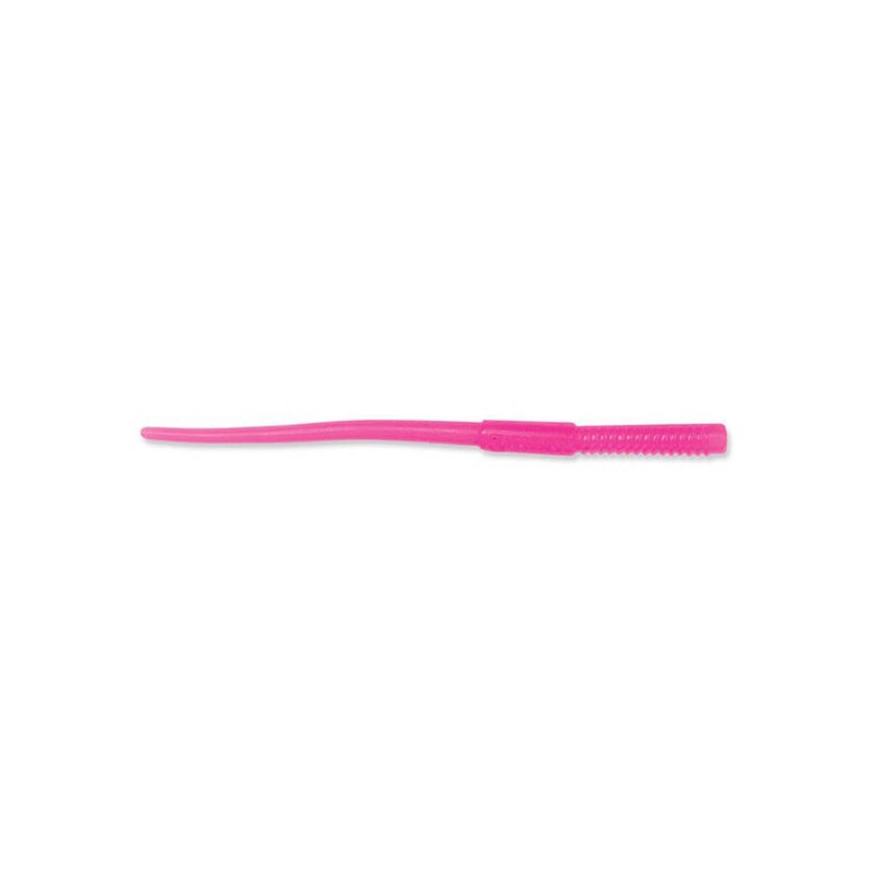 Luhr Jensen Steelhead Mini Probe Worm 3 – UV Hot Pink